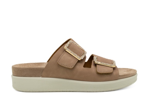 Женские сабо IMAC, бежевые фото 2