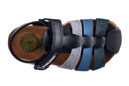 Сандалии БИО Pablosky для мальчика, синие фото 4