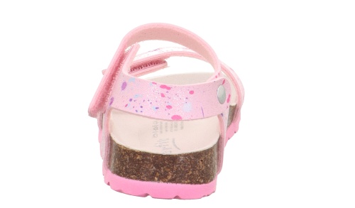 Босоножки Superfit для девочки, розовые фото 5