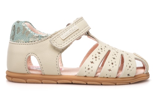 Босоножки Pablosky для девочки, бежевые фото 2