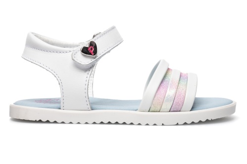 Босоножки Pablosky для девочки, белые фото 2