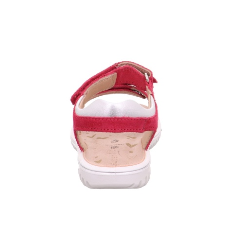 Босоножки SUPERFIT для девочки, красные фото 5