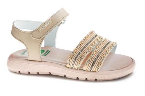 Босоножки Pablosky для девочки, бежевые