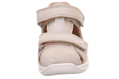 Босоножки Superfit для девочки, бежевые фото 3