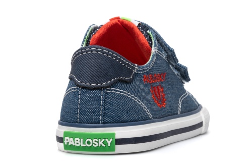 Кеды Pablosky для мальчика, синие фото 3