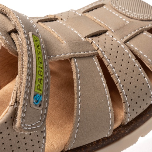 Сандалии Pablosky для мальчика, бежевые фото 7