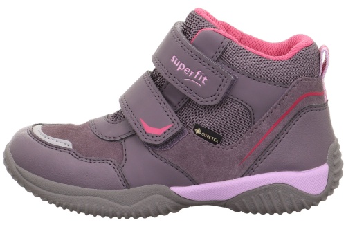 Ботинки Superfit для девочки, фиолетовые фото 2