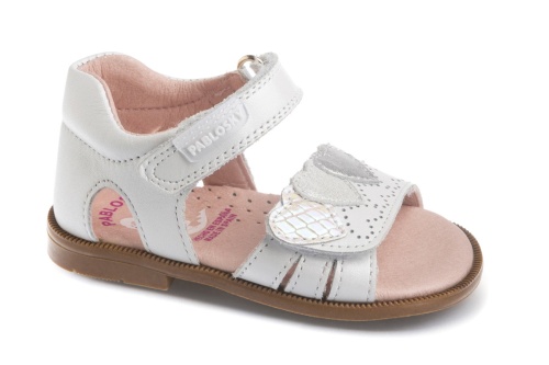 Босоножки Pablosky для девочки, белые