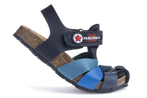 Сандалии БИО Pablosky для мальчика, синие фото 5
