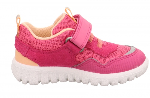 Кроссовки SUPERFIT для девочки, розовые фото 4