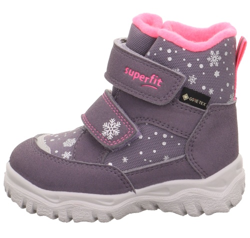 Ботинки Superfit для девочки, фиолетовые фото 2
