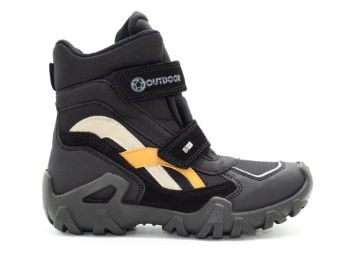 Ботинки IMAC для мальчика, чёрные фото 2