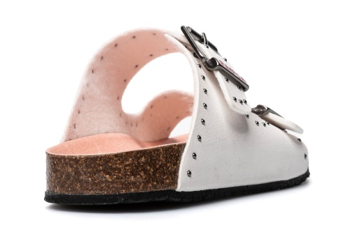 Сандалии БИО Paola для девочки, белые фото 3